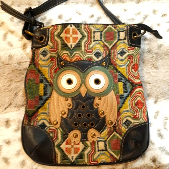 Handbags - Owl Boho Crossbody bag